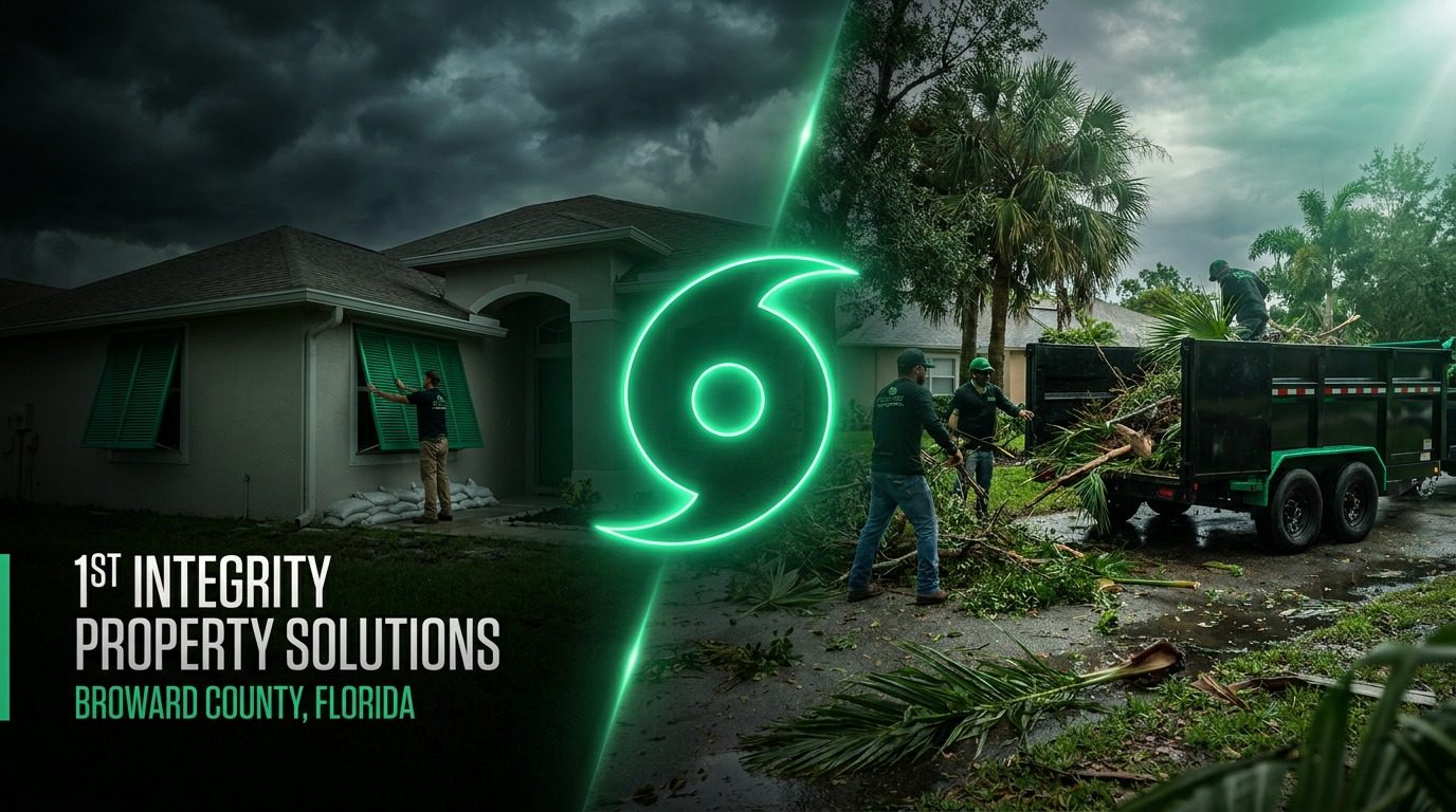1st Integrity Property Solutions — storm damage cleanup and repair, Broward County FL