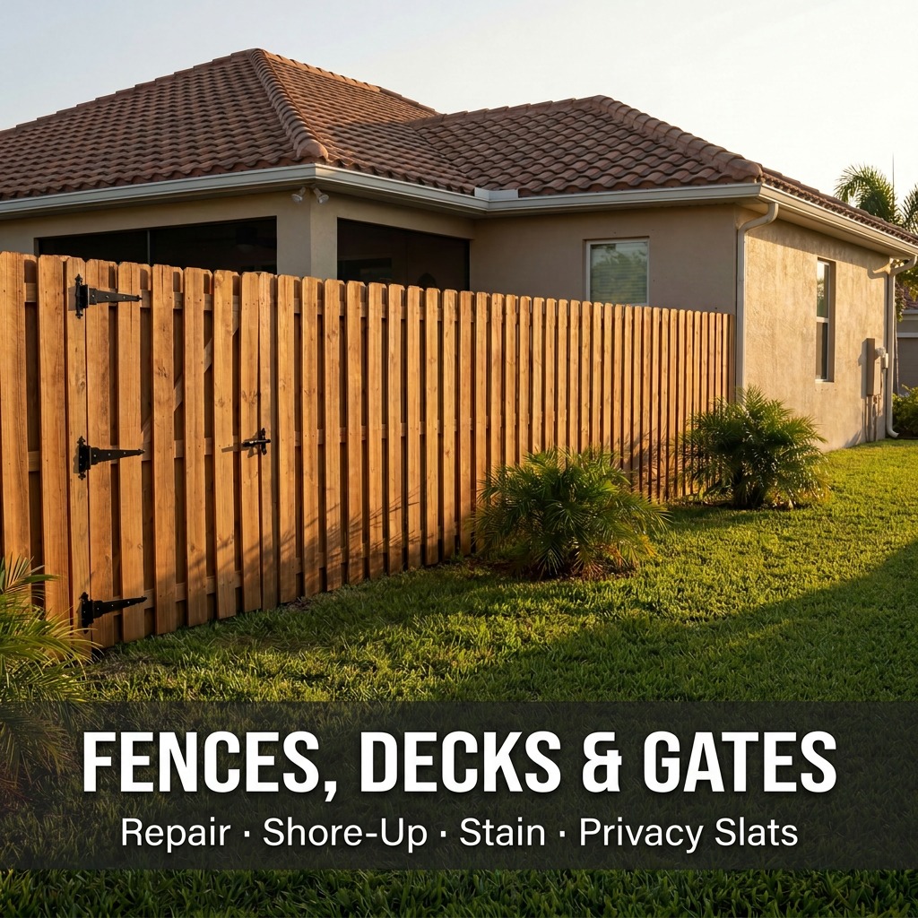 Fences, Decks & Gates