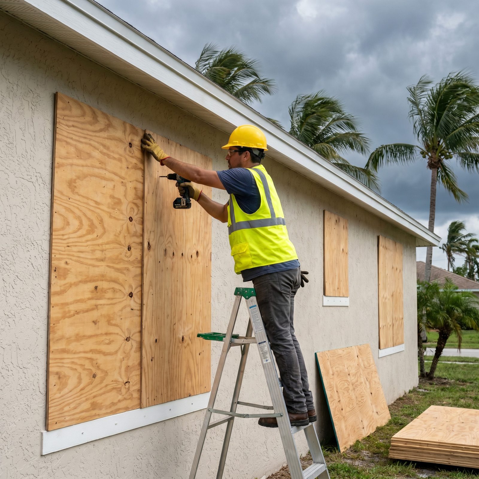 Storm Prep & Board‑Up