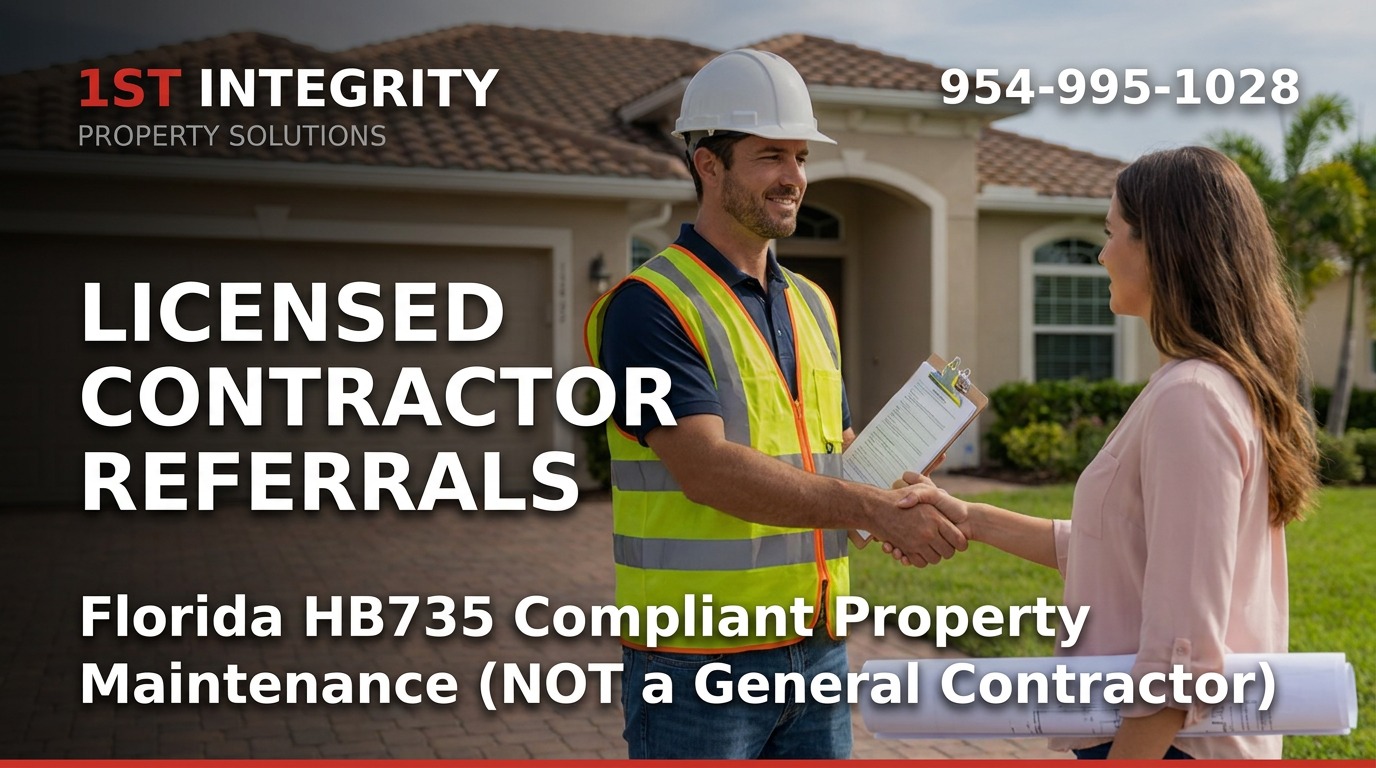 Licensed Contractor Referrals